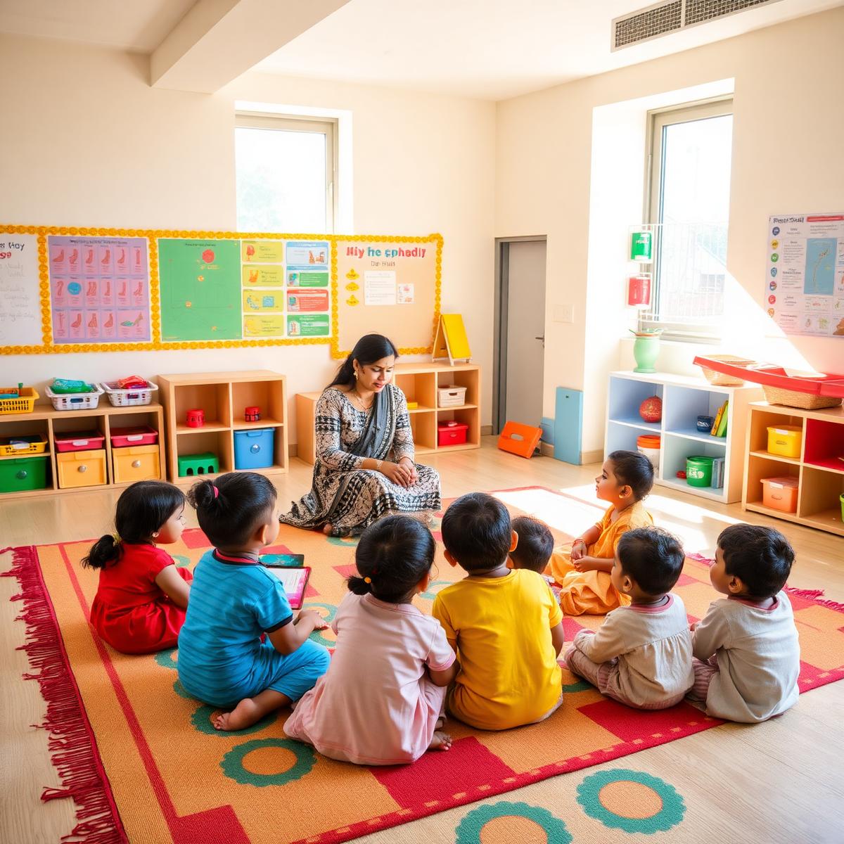 Bright classroom activities